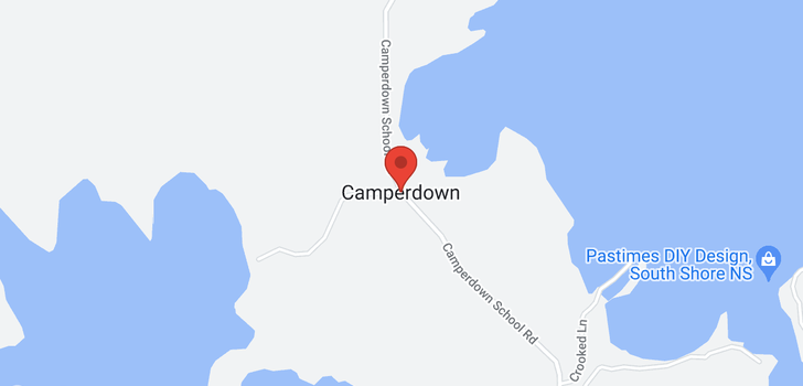 map of Camperdown Road